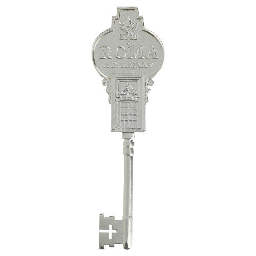 Key of Jubilee 2025, silver-plated alloy 5