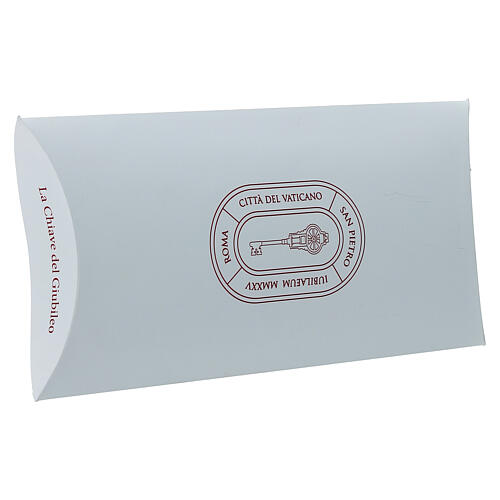 Chave do Jubileu 2025 em liga prateada 9