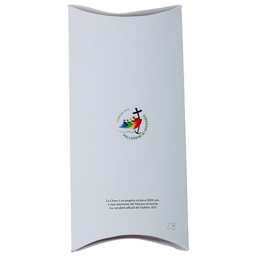 Chave do Jubileu 2025 em liga prateada 10