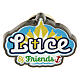 Luce and Friends, Jubilee 2025 metal brooch s1
