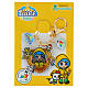 Acrylic key ring of Luce and Friends, heart-shaped, Jubilee 2025 s2