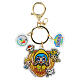 Acrylic key ring of Luce and Friends, heart-shaped, Jubilee 2025 s3