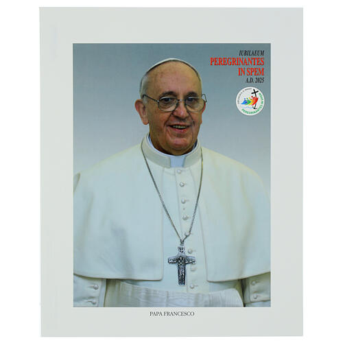 Affiche Papa François 30x25 cm Jubilé de l'Espérance 1