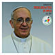 Poster Papa Francesco 30x25 cm Giubileo della Speranza s2