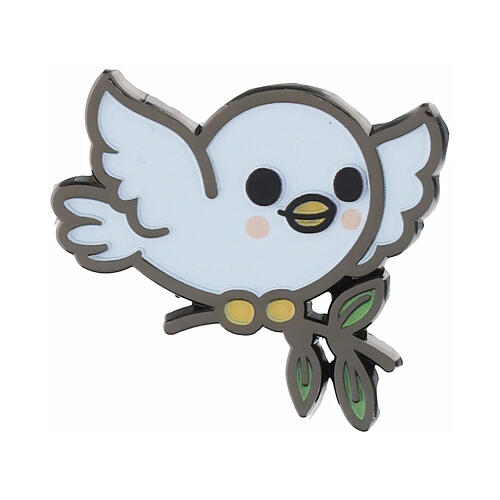 Broche Aura Luce and Friends colombe mascotte officielle Jubilé 2025 Tokidoki 1