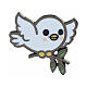 Broche Aura Luce and Friends colombe mascotte officielle Jubilé 2025 Tokidoki s1