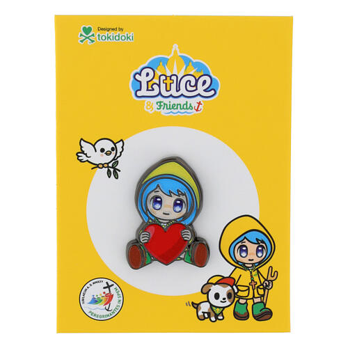 Spilletta Luce mascotte ufficiale Giubileo 2025 Tokidoki 2