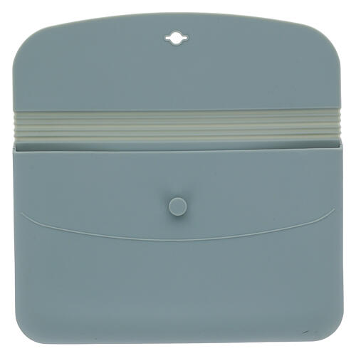 Estojo logótipo oficial Jubileu 2025 silicone cinza 20x10 cm 3