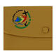 Carpeta de silicona logo oficial Jubileo 2025 marrón 20x10 cm s2