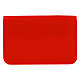 Busta silicone rosso stampa logo ufficiale Giubileo 2025 20x10 cm s4