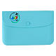 Estuche celeste silicona 20x10 cm logo oficial Jubileo 2025 s1