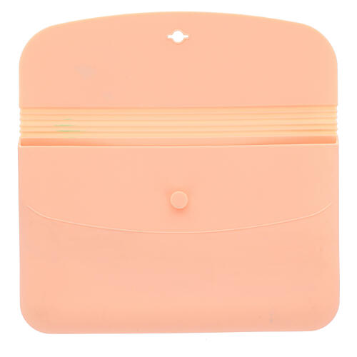 Pink silicone pouch, 8x5 in, official Jubilee 2025 logo 3