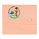 Pink silicone pouch, 8x5 in, official Jubilee 2025 logo s2