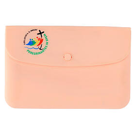 Sobre silicona 20x10 cm rosa logo oficial Jubileo 2025