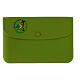 Busta verde logo ufficiale Giubileo 2025 silicone 20x10 cm s1