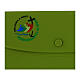Busta verde logo ufficiale Giubileo 2025 silicone 20x10 cm s2