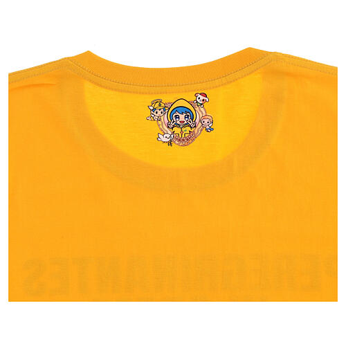 Gelbes T-Shirt Luce & Friends Offizielles Maskottchen Jubiläum 2025 5