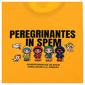 Camiseta amarilla Luce & Friends mascota oficial Jubileo 2025