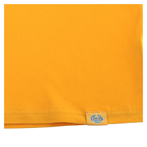 Camiseta amarilla Luce & Friends mascota oficial Jubileo 2025 3