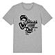 T-shirt Carlo Acutis cotone bio grigia APE Social Wear s1