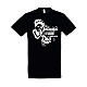 Schwarzes T-Shirt Baumwolle Carlo Acutis APE Social Wear s1