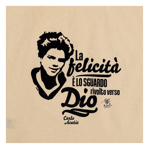 Sacola Carlo Acutis 35x40 cm APE Social Wear 2