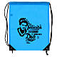 Sacca Carlo Acutis 35x40 cm azzurra APE Social Wear s1
