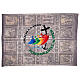 STOCK Bandera sin ojales logo oficial Jubileo 2025 latín 70x100 cm s1