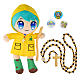 Kit spille e peluche Luce mascotte ufficiale Giubileo 2025 rosario s1