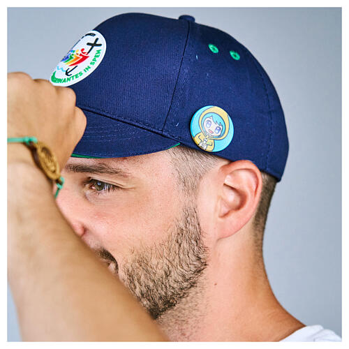 Keychain Kit for Luce Mascot and Official Cap with Jubilee 2025 Rosary 4