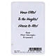 Laminated Pier Giorgio Frassati Holy Card, 10x5 cm s2