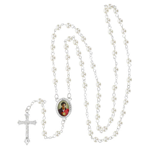 Holy rosary booklet with bookmark and Saint Carlo Acutis rosary, ITA 3