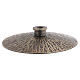 Chased bronze-colored Pastoral Staff Stand, 15 cm diameter s2