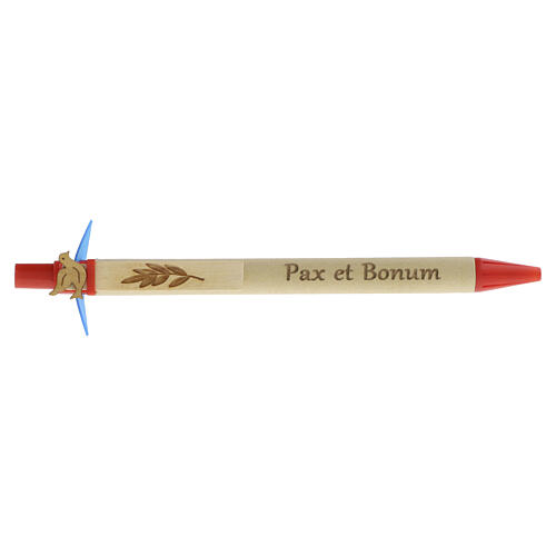 Biro ecologica colomba Monastero Clarisse dettaglio rosso 1