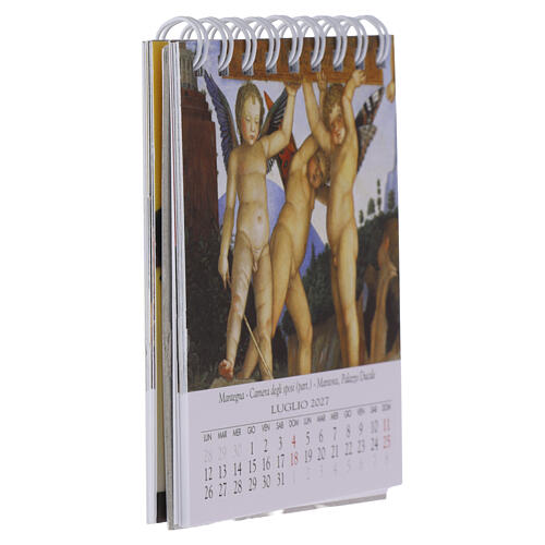 Mini calendrier 2027 Anges de Raphaël 8x8 cm 2