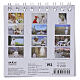Calendario 8x8 cm Papa León XIV 2027 s3