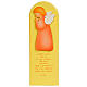 Bas-relief prière de l'ange gardien, jaune s2