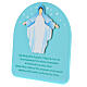 Matka Boska z otwartymi ramionami tabliczka Ave Maria s2