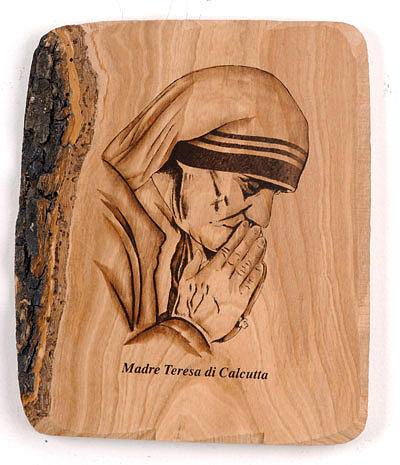 Madre Teresa mani giunte Azur 1