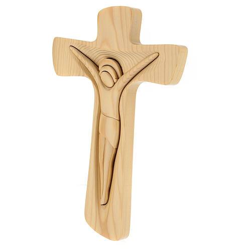 Crucifixo estilizado baixo-relevo 2