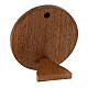 Round wooden Azur favour, bread and wine s3