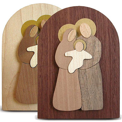 Bomboniera Azur pala legno Sacra Famiglia 1