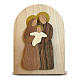 Bomboniera Azur pala legno Sacra Famiglia s3