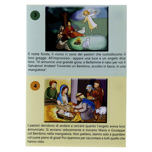 Set of 6 puzzle Christmas postcards by Azur Loppiano, 4x6 in 11