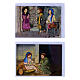 Set of 6 puzzle Christmas postcards by Azur Loppiano, 4x6 in s6