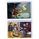 Set of 6 puzzle Christmas postcards by Azur Loppiano, 4x6 in s10
