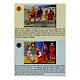 Puzzle 6 cartes de Noël Azur Loppiano 10x15 cm s16