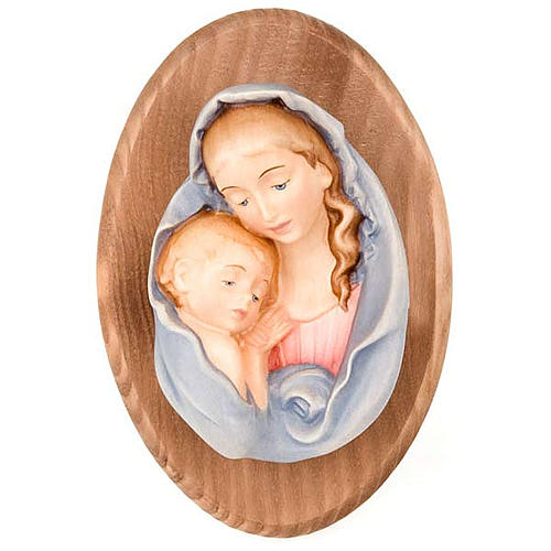 Wooden plaque with Madonna 1