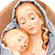 Wooden plaque with Madonna s2