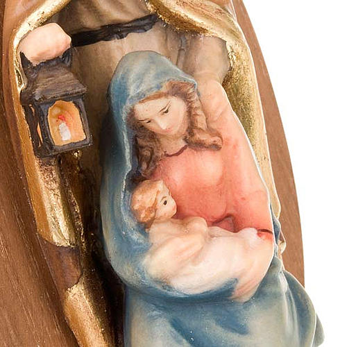 Wooden plaque with Holy Family 2